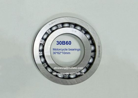 30B60 Suzuki A100 motorcycle bearings special ball bearings for motorcycle repair 30x62x10mm