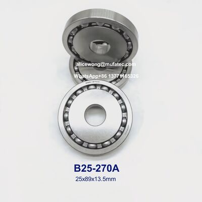 B25-270A automotive bearings 25x89x13.5mm special open type steel cage ball bearings