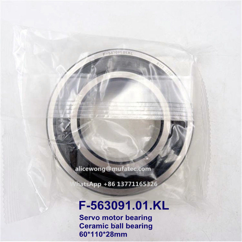 F563091.01 high speed ceramic ball bearings servo motor bearings 60*