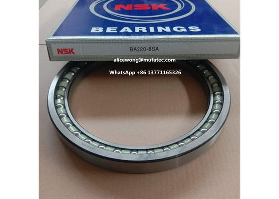 BA220-6SA excavator bearing thin section angular contact ball bearing 220*276*26mm