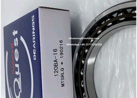 120BA-16 excavator bearing angular contact ball bearing 120*165*22mm