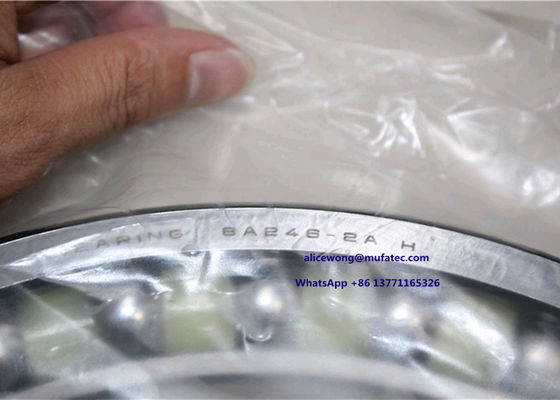 BA246-2A Kobelco excavator large travel bearing angular contact ball bearing 246*313*32mm