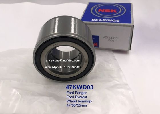 47KWD03 double row ball bearings 47x88x55mm for Ford Ranger Everest