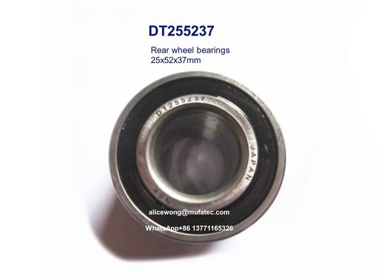 DT255237 auto rear wheel hub bearings double row angular contact ball bearings 25*52*37mm