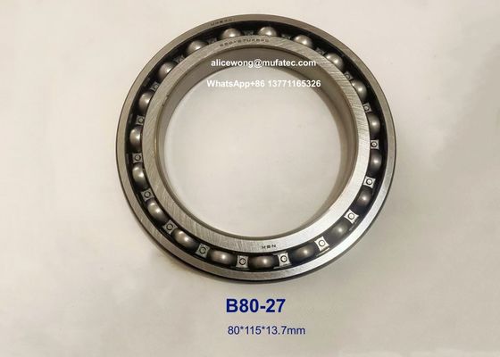 B80-27U454 B80-27 auto bearings non-standard deep groove ball bearings 80*115*13.7mm
