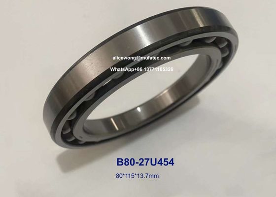 B80-27U454 B80-27 auto bearings non-standard deep groove ball bearings 80*115*13.7mm