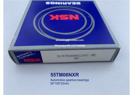 55TM06NXR 55TM06 auto gearbox bearings non-standard deep groove ball bearings 55*105*23mm