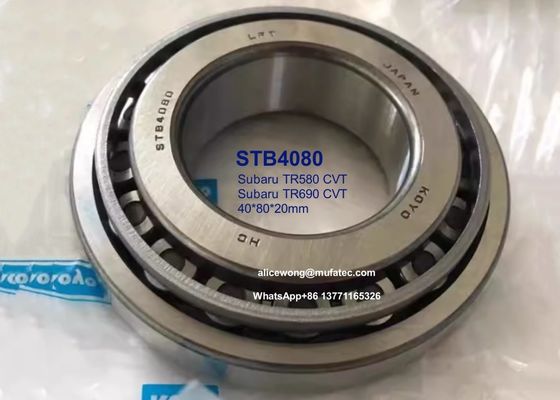 STB4080 806340090 80634-0090 Subaru TR580 TR690 CVT transmission part bearings taper roller bearings 40*80*20mm