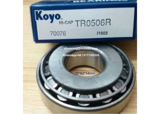 TR0506R TR0506 auto bearings inch taper roller bearings for auto repairing and maintenance 25*62*14mm