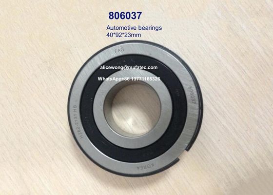 806037 automotive bearings Non-standard ball bearings 40x92x23mm
