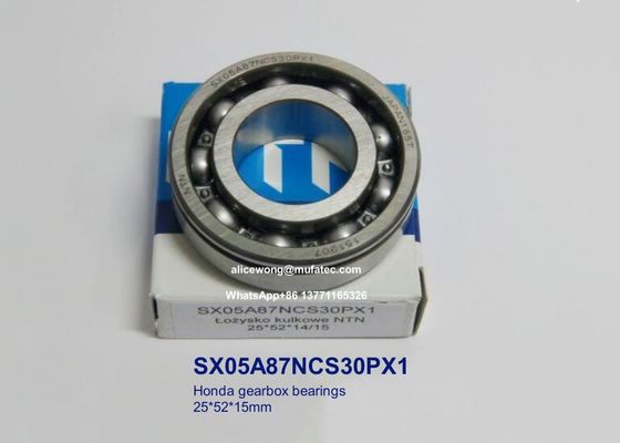 SX05A87NCS30PX1 SX05A87 NCS30PX1 Honda gearbox bearing non-standard ball bearing 25*52*15mm