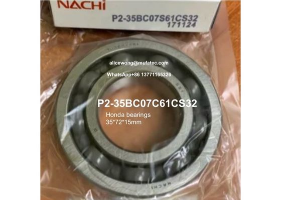 P2-35BC07S61CS32 35BC07 Honda bearings special ball bearings for auto repair and maintenance 35x72x15mm