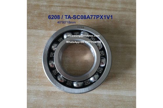 6208 TA-SC08A77PX1V1 automotive gearbox bearings special ball bearings 40*80*18mm