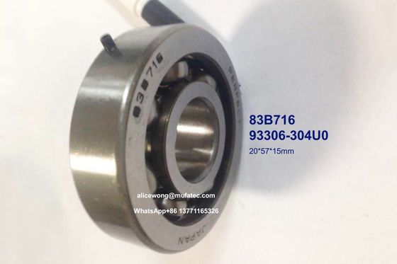 83B716 93306-304U0 special ball bearings for Yamaha outboard part crankshaft piston 20*57*15mm