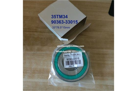 35TM34 90363-33015 Toyota gearbox bearings special ball bearings for Toyota spare part replacement 33*78.5*15mm