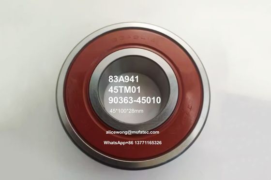 83A941 45TM01 90363-45010 automotive gearbox bearings 45*100*28mm