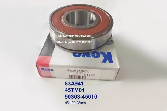 83A941 45TM01 90363-45010 automotive gearbox bearings 45*100*28mm