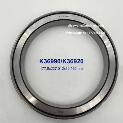 Thin Section Single Row Taper Roller Bearing For Excavator Parts K36990/K36920 177.8x227.012x30.16