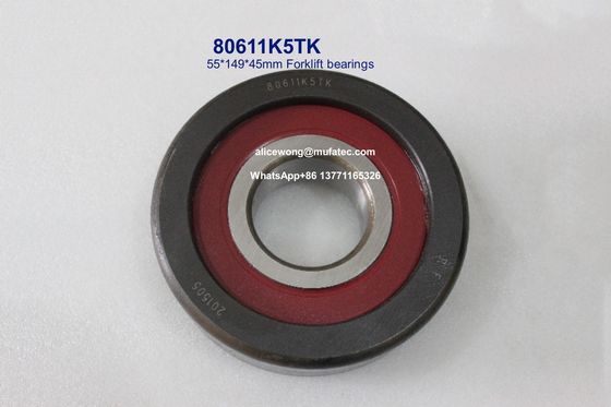 Choose Our Forklift Bearings for Unmatched Performance and Durability 80611K5TK 55x149x45mm