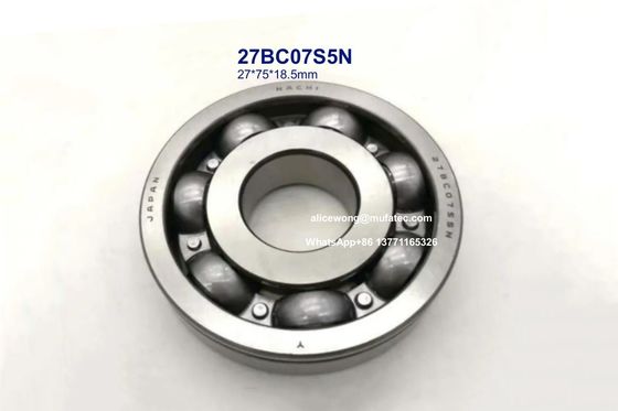 27BC07S5N Honda Jazz Civic 2006-2011 Transmisson Vehicle Bearings 27x75x18.5mm Clearance C3 Steel Cage