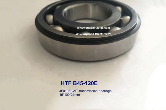 B45-120E Nissan JF010E CVT Transmission Bearings Non-standard Deep Groove Ball Bearings 45x100x21mm