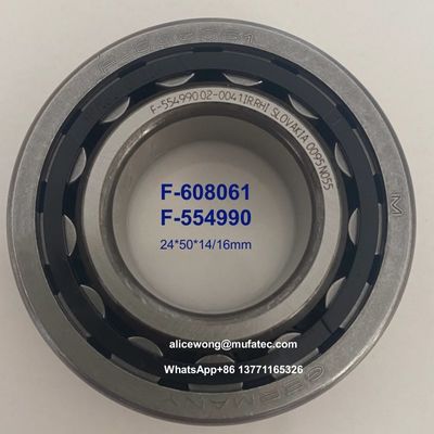 F-608061/F-554990 24x50x14/16mm Cylindrical Roller Bearings for Vehicle Drive Shaft