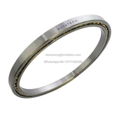 KC047CP0 Thin Section Bearings 120.65x139.7x9.525mm P0 Brass Cage
