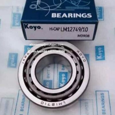 Automotive Differential Bearings LM12749/10 Taper Roller Bearings 22.098x45.212x15.494/16.51mm