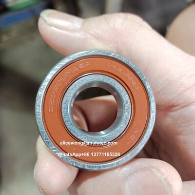 6203DUM18A 17x40x12mm Auto Bearings 2RS Seal Type Ball Bearings