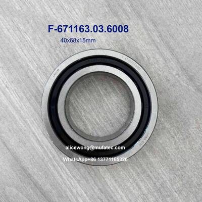 F-671163.03.6008 40x68x15mm new energy drive motor bearing automotive bearings