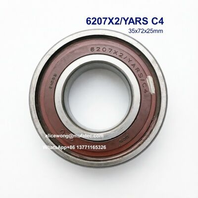 6207X2/YARS C4 35x72x25mm automotive transmission bearings