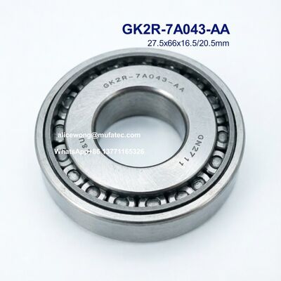 GK2R-7A043-AA Automotive Bearings 27.5x66x16.5/20.5mm Tapered Roller Bearings