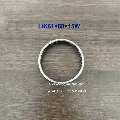 HK61×68×15W Automotive Bearings New Energy Vehicle Starter Motor Bearings Drawn Cup Needle Roller Bearings