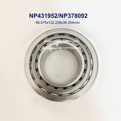 NP431952/NP378092 66.675x122.238x38.354mm automotive differential bearings