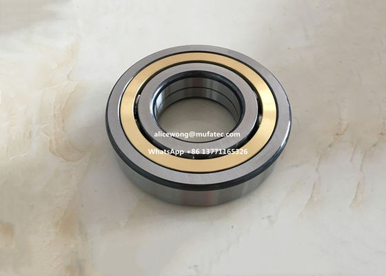 QJ312MA four point contact ball bearings heavy duty bearing brass cage bearings 60*130*31mm