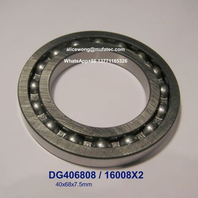 DG406808-PRP 16008X2 automotive bearings non-standard deep groove ball bearings 40x68x7.5mm